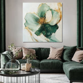 Obraz smaragdové prekvapenie | 100% originál domaľovaný akrylom